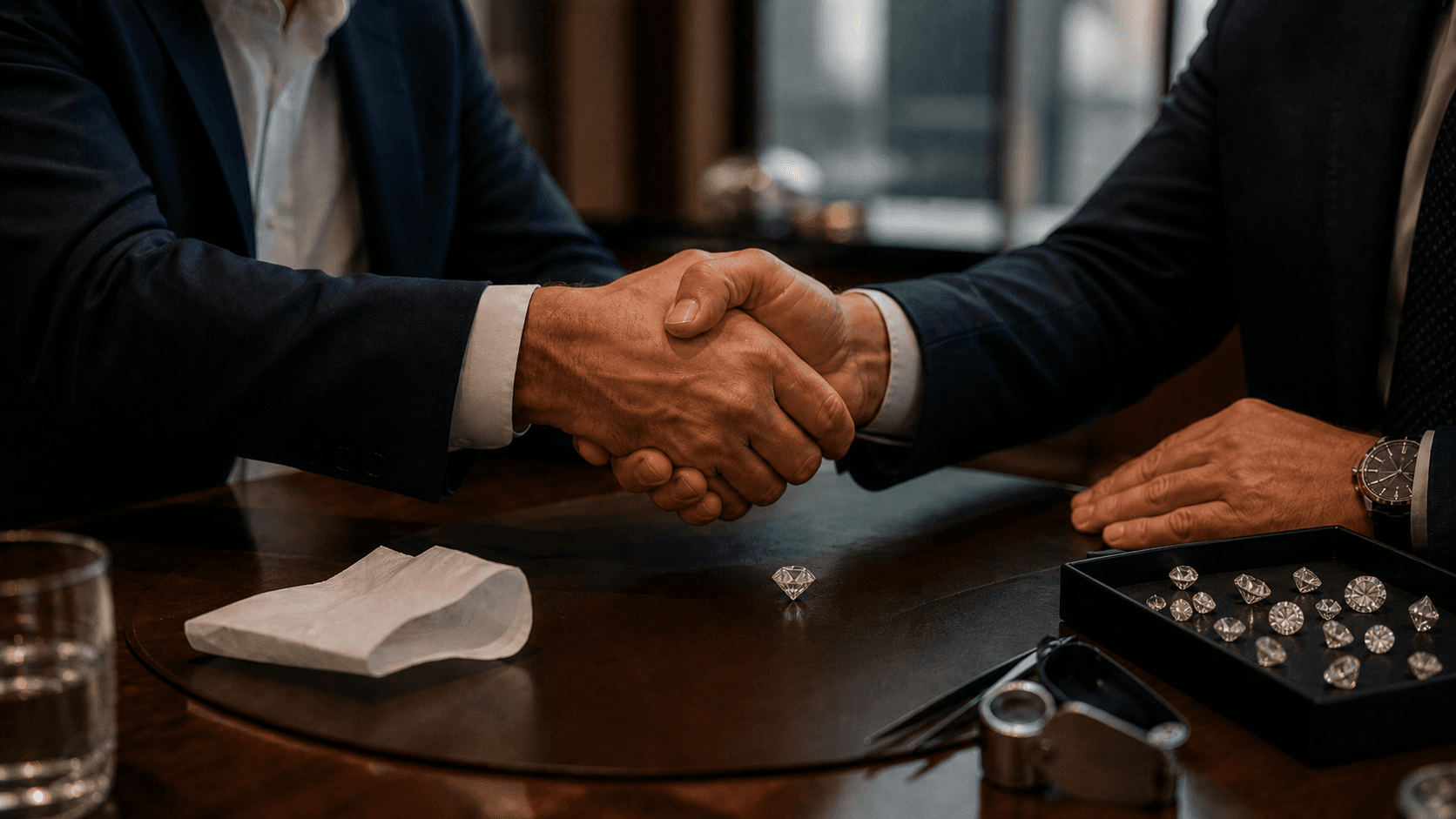Diamond trade — trust and discretion
